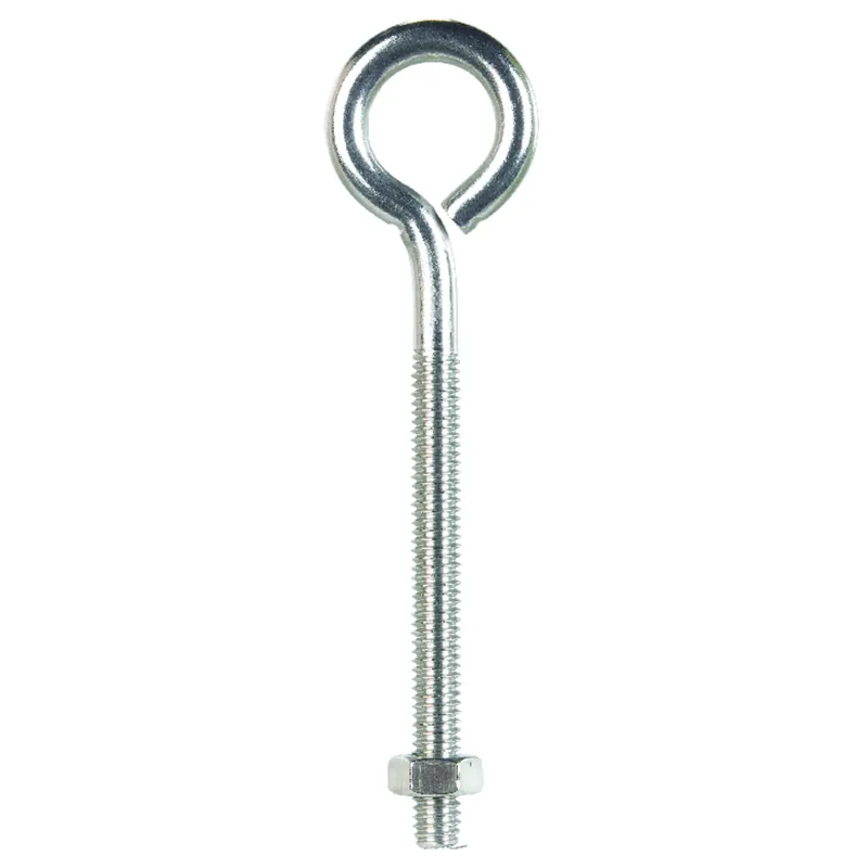 5/16 In. X 5 In. L Stainless Stainless Steel Eyebolt Nut Included