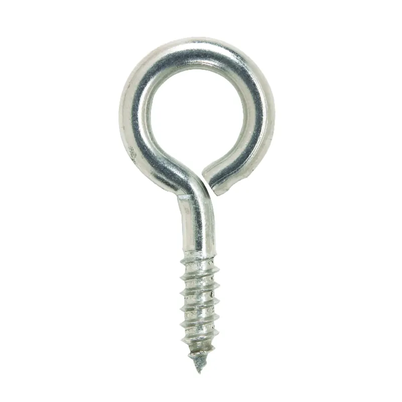 9/32 In. D X 2-5/16 In. L Polished Stainless Steel Screw Eye 120 Lb. Cap. 1 Pk