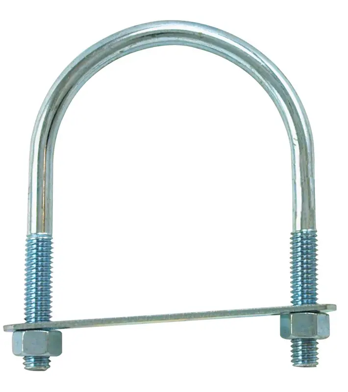 3/8 In. X 3 In. W X 4-1/8 In. L Coarse Zinc-plated Steel U-bolt
