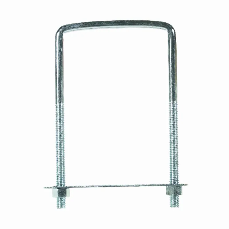 3-3/4 In. X 3-5/8 In. W X 6 In. L Coarse Zinc-plated Steel Lumber Size Square Bend U-bolt