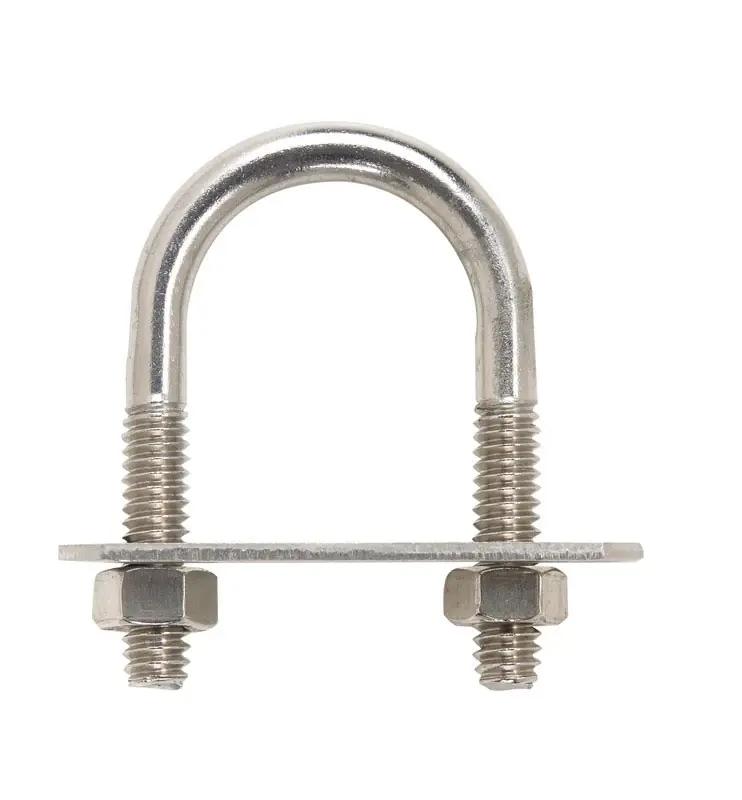 1/4 In. X 1 In. W X 1-3/4 In. L Coarse Stainless Steel U-bolt