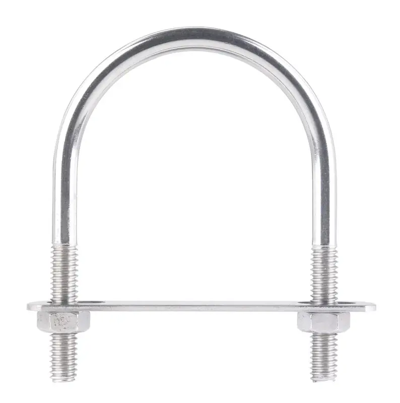 5/16 In. X 2-1/2 In. W X 3-1/2 In. L Coarse Stainless Steel U-bolt