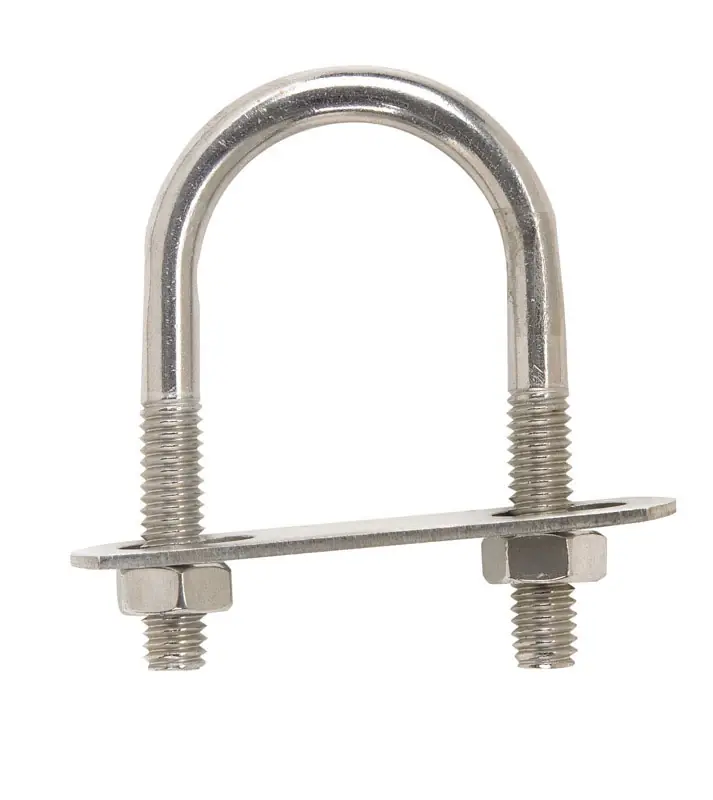 5/16 In. X 1-3/8 In. W X 2-1/2 In. L Coarse Zinc-plated Stainless Steel U-bolt