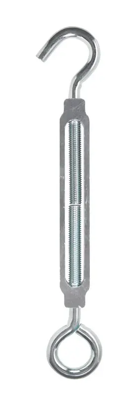 Zinc-plated Aluminum/steel Turnbuckle 350 Lb. Cap. 13.2 In. L