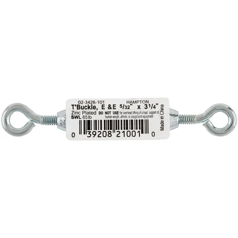 Zinc-plated Aluminum/steel Turnbuckle 65 Lb