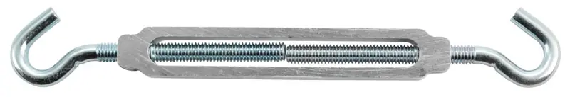 Zinc-plated Aluminum/steel Turnbuckle 350 Lb 10-1/4 In. L