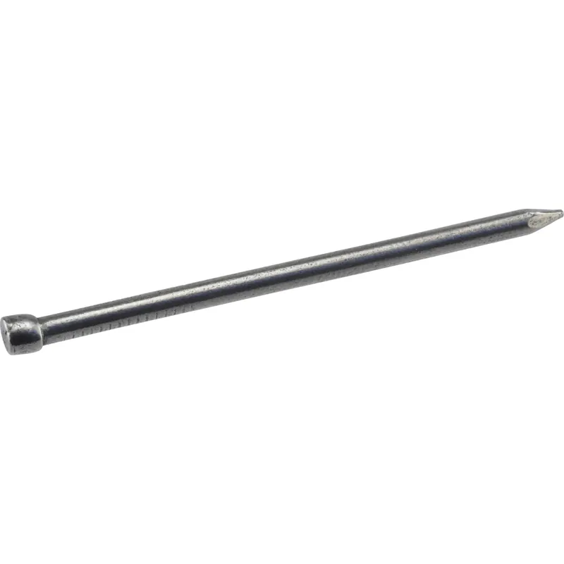 6d 2 In. Finishing Polished Steel Nail Large Head