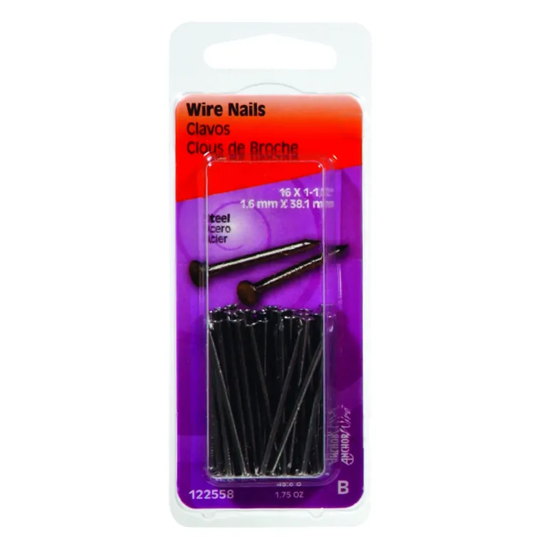 Bright Wire Nails, 0.75-oz., 1.5 X 16-in.
