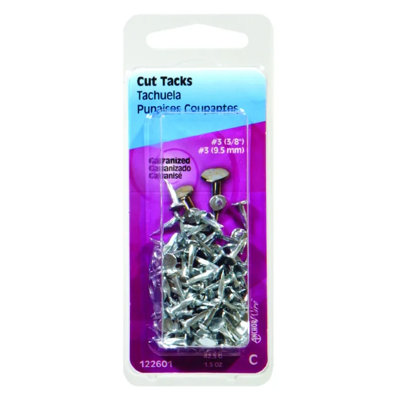 No. 10 X 5/8 In. L Galvanized Silver Steel Cut Tacks 1 Pk