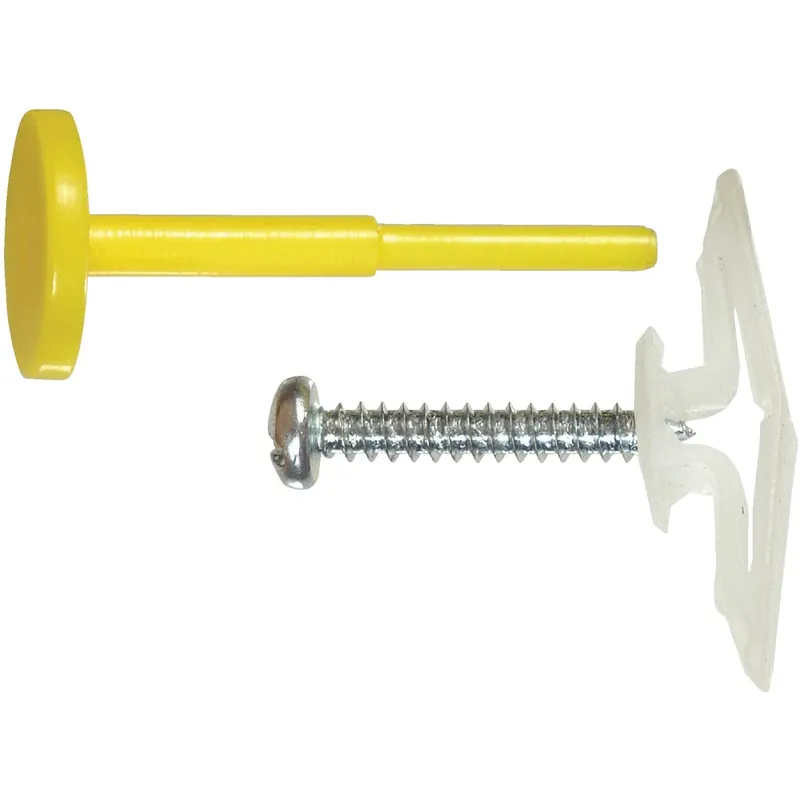 5/8 In. D X 1-1/2 In. L Plastic Pan Head Pop-toggle Anchors 10 Pc