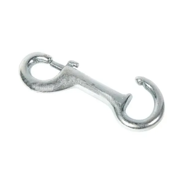 Rigid Open Eye Zinc Bolt Snap - Durable Metal Fastener For Various Applications