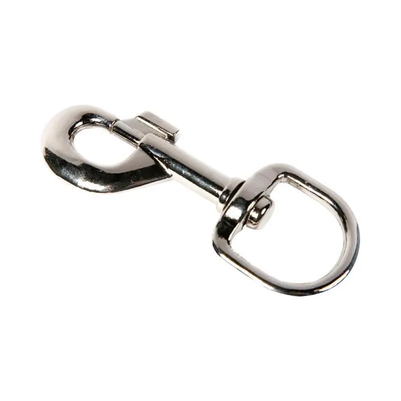 Nickel-plated Die-cast Bolt Snap – 70 lb Capacity, 3.44‑in Length