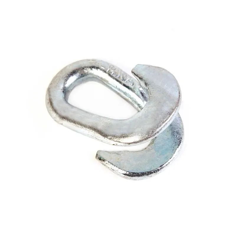 Heavy‑duty Zinc‑plated Steel Link For Chains – 1250 lb Load, 3/8‑in Length