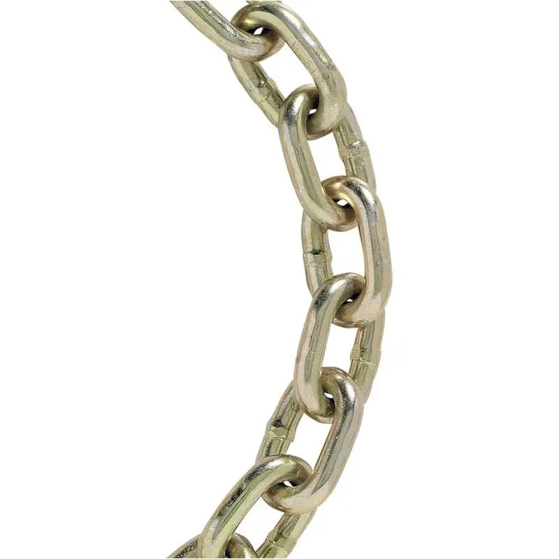 3/8 In. Welded Steel Transport Chain – 20 ft, 6600 lb Capacity