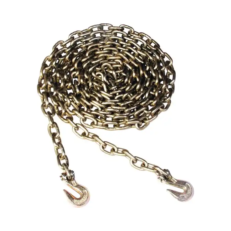 5/16 Inch Welded Steel Binder Chain 14 Feet Length 4700 Lb Capacity