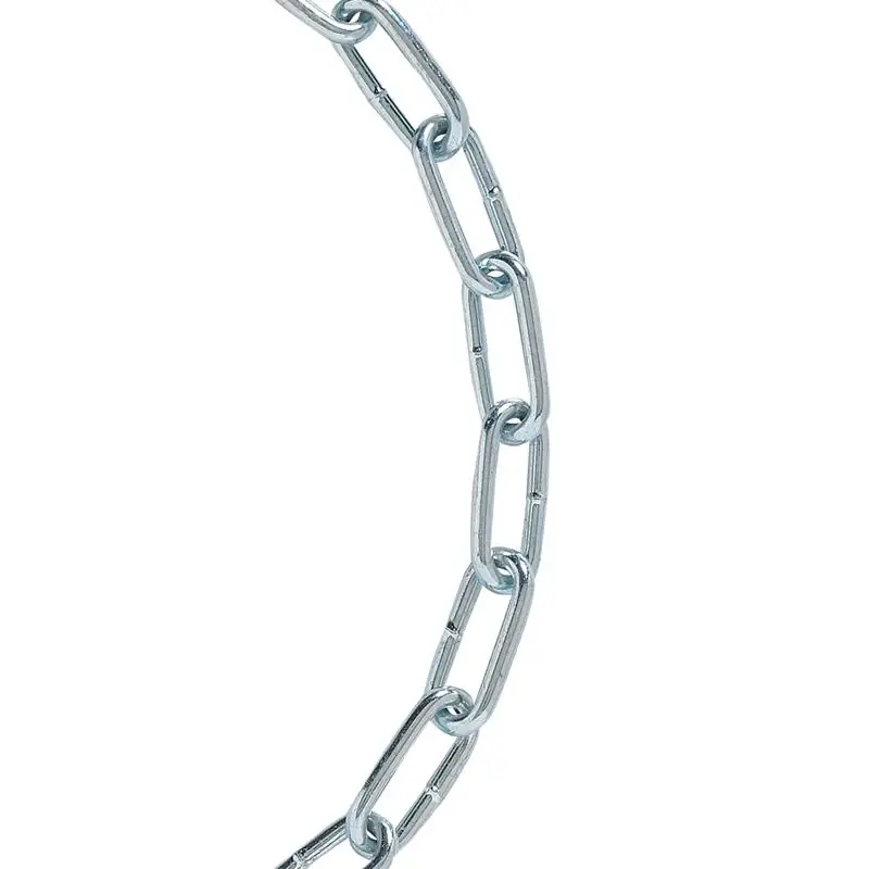2/0 In. Straight Link Steel Coil Chain 0.189 In. Diameter X 20 Ft. Length