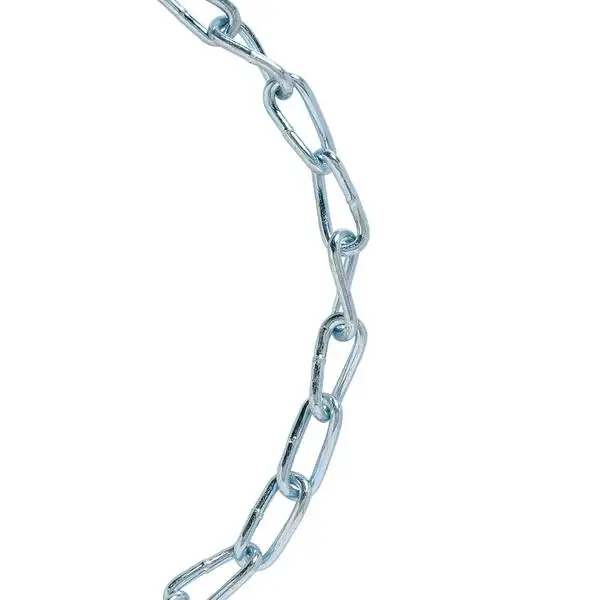 Chain Twist Link Coil 1-0, 20 Feet Long Low Carbon Steel