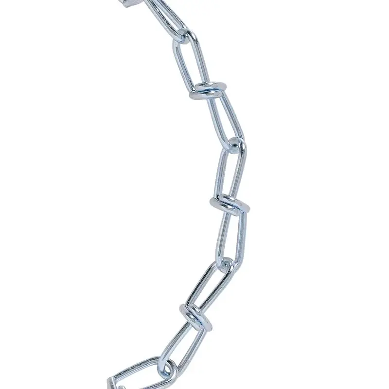 1 Double Loop Carbon Steel Chain 0.072 In Diameter X 20 Ft Length