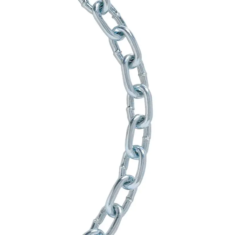 2 Straight Link Carbon Steel Machine Chain 0.082 In Diameter 20 Ft Length