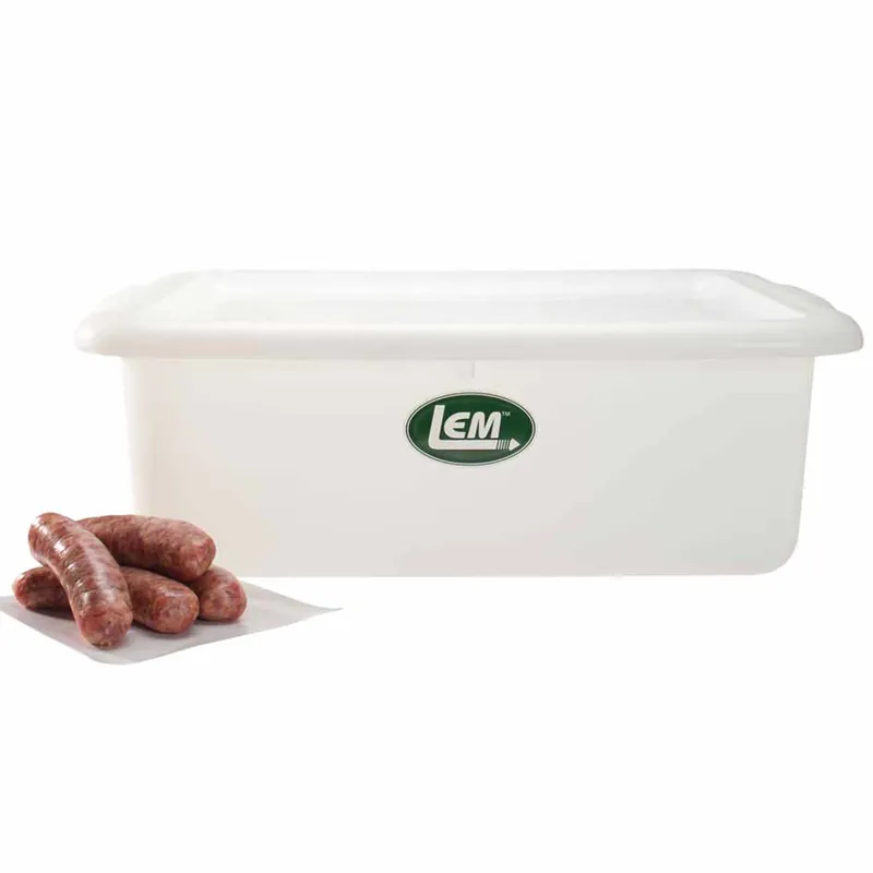 Products 9.93 Gal. Meat Lug 1 Pk White