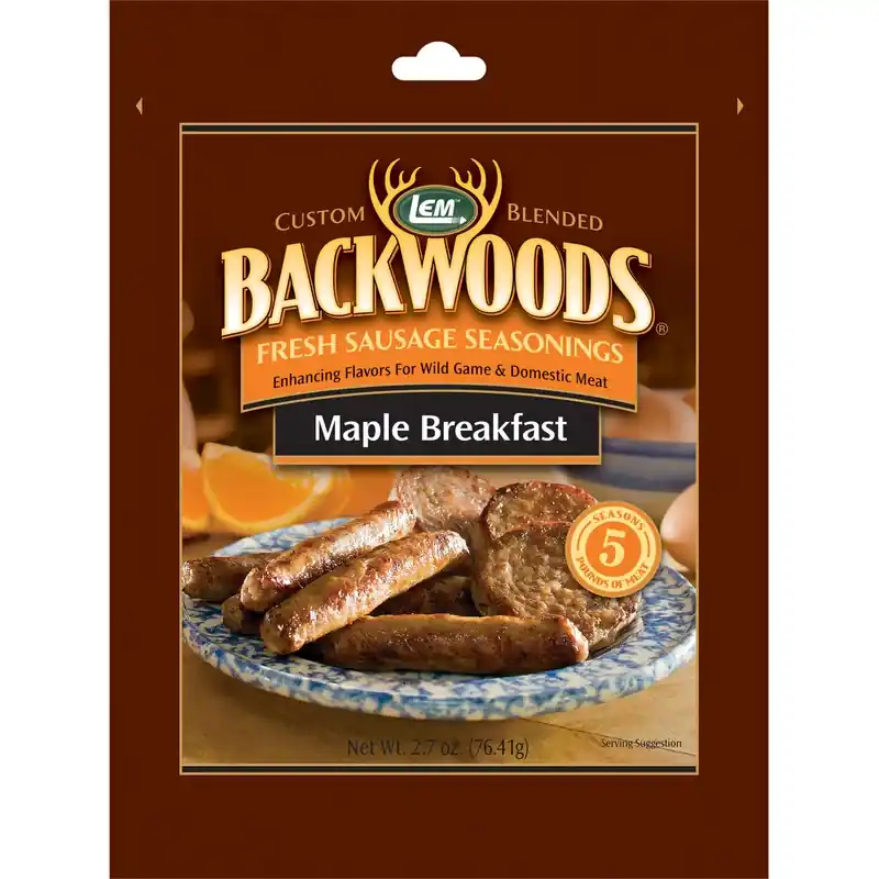 Backwoods Maple Breakfast Sausage Mix 2.7 Ounce Bagged Seasoning