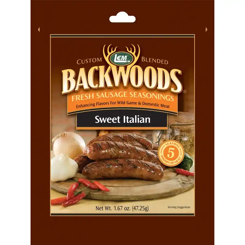 Backwoods Sweet Italian Sausage Mix 1.67 Ounce Bagged Seasoning