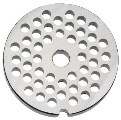 788ss No. 5 Stainless Steel Grinder Plate - 0.25 In. Diameter