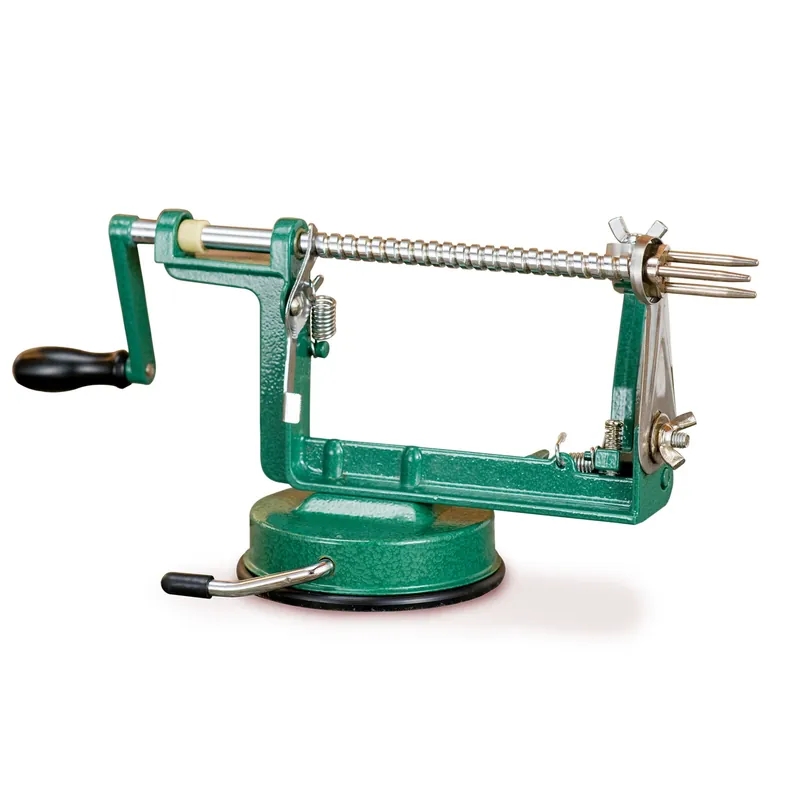 Stainless Steel Apple And Potato Peeler With Suction Base Model 662