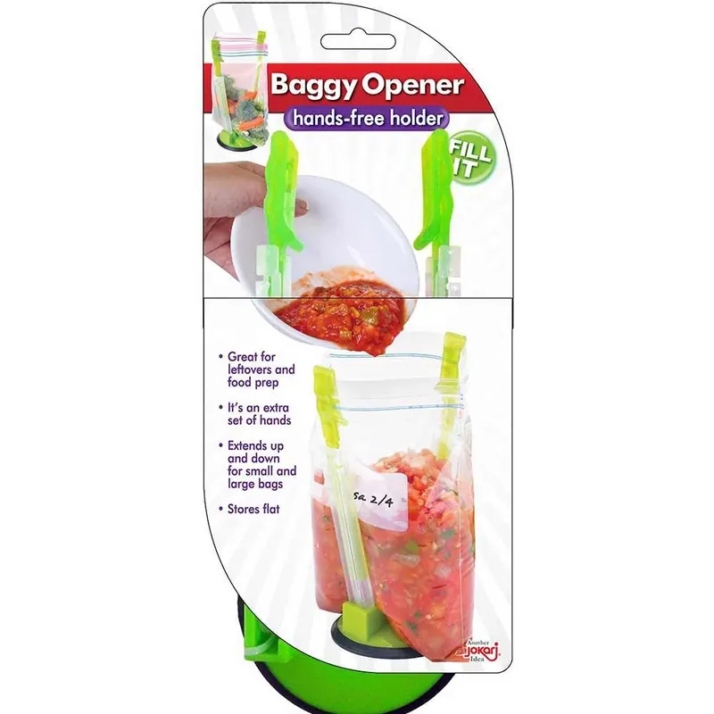 Baggy Rack Storage Bag Holder - Model 169306 For Hands-free Use
