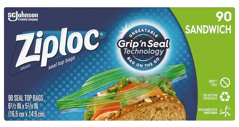 Clear Sandwich Bag 90 Pk