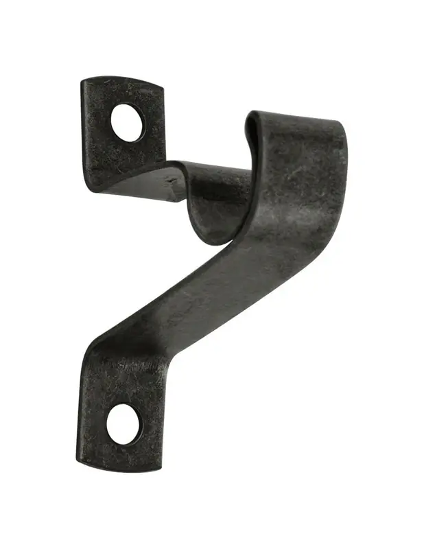 Oil Rubbed Black Cafe Cafe Curtain Rod Bracket 3/4 In. L