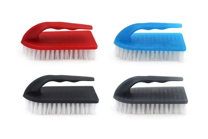 2 In. W Plastic Handle Scrub Brush