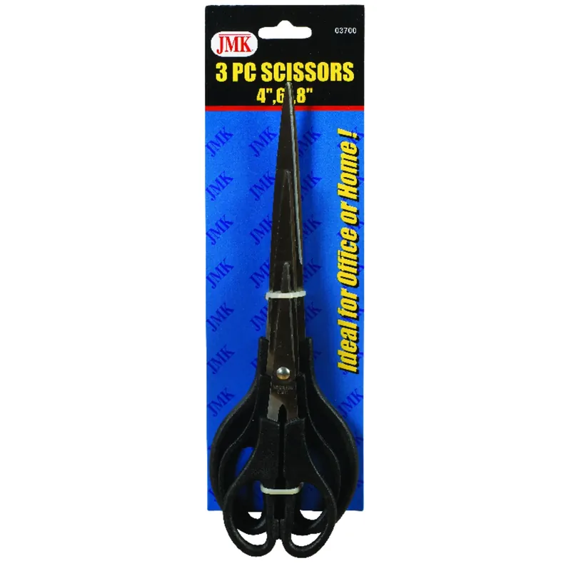 Stainless Steel Scissors 3 Pc