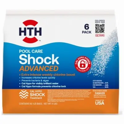 Pool Care Solid Shock Treatment 6 Lb