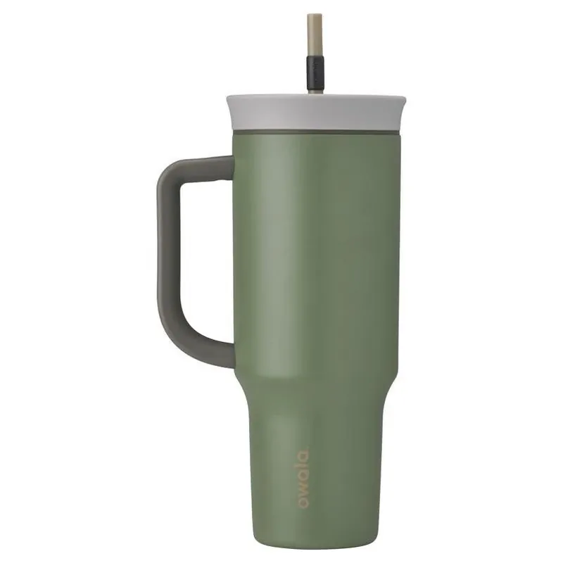Owala 40 oz Green House Insulated Straw Tumbler – Bpa‑free, Dishwasher Safe