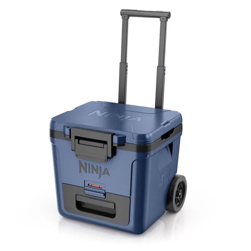Frostvault 30‑quart Blue Roller Cooler With Wheels