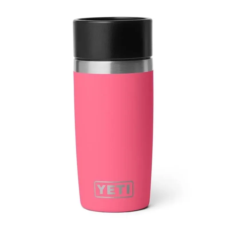 Tropical Pink 12‑oz Stainless Steel Rambler Bottle With Hotshot Cap – Bpa‑free