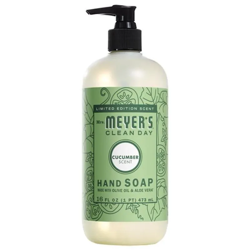 Cucumber Clean Day Liquid Hand Soap – 16 oz Refreshing Formula