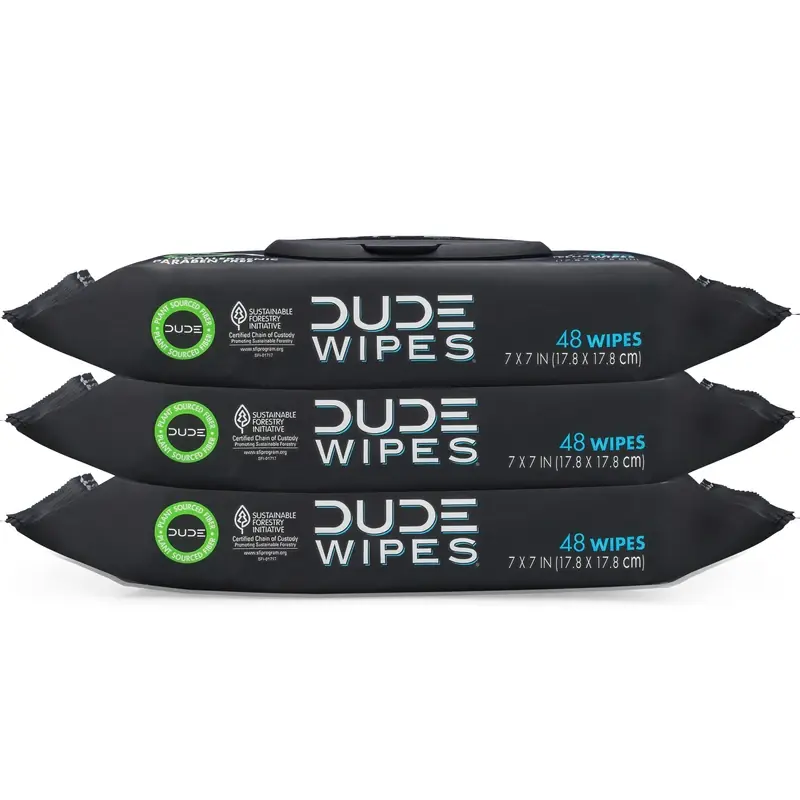 Disposable Body Wipes 48 Count - Convenient And Refreshing