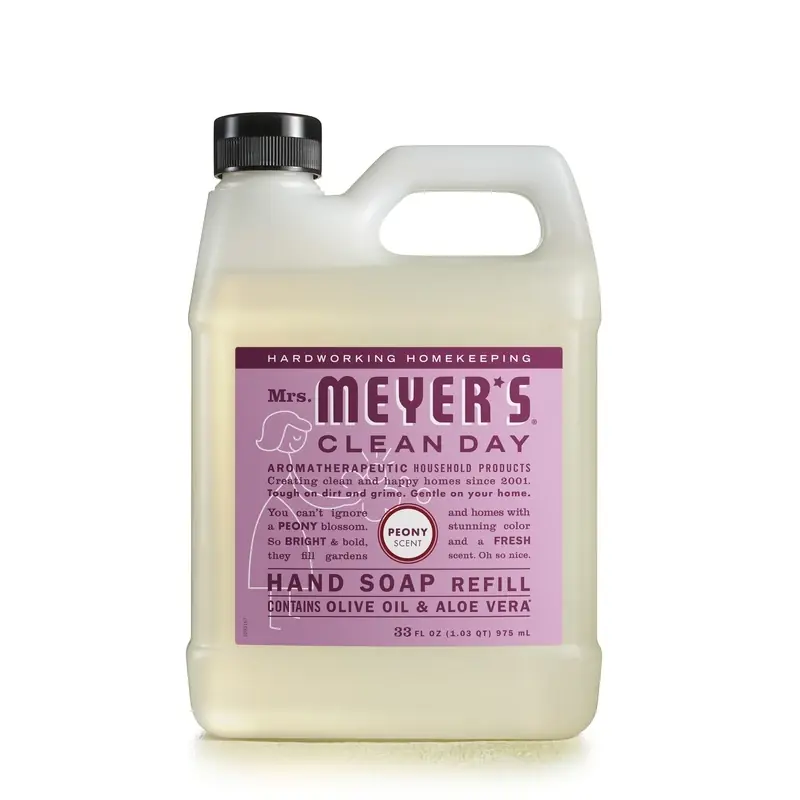 Clean Day Organic Peony Scent Hand Soap Refill 33 Oz