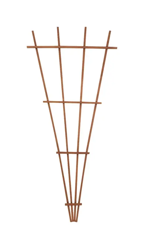 Wooden Fan Trellis, 72 In.