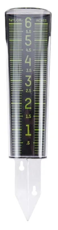 Clearvu Glow In The Dark Rain Gauge/sprinkler Ground 1.18 In. W X 2.76 In. L