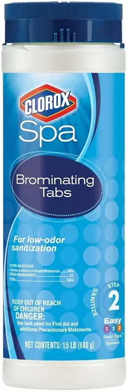 Spa Brominating Tablets, 1.5 Lb For Spas And Hot Tubs, Chlorine Bromine