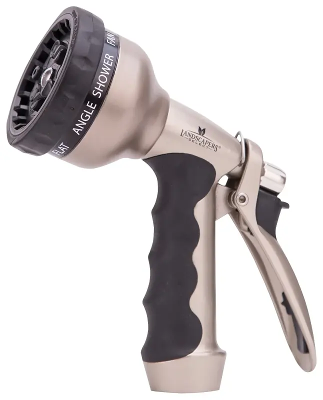 Gt-197531 Nine Pattern Aluminum Pistol Grip Garden Hose Nozzle