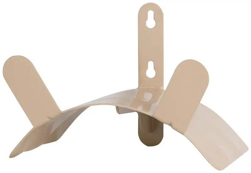 Hh-691 Wall Mount Hose Hanger, 125 Ft Capacity, Steel, Tan