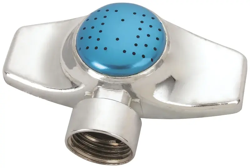 Gs95113l Rectangle Pattern Spot Lawn Sprinkler, Zinc Construction