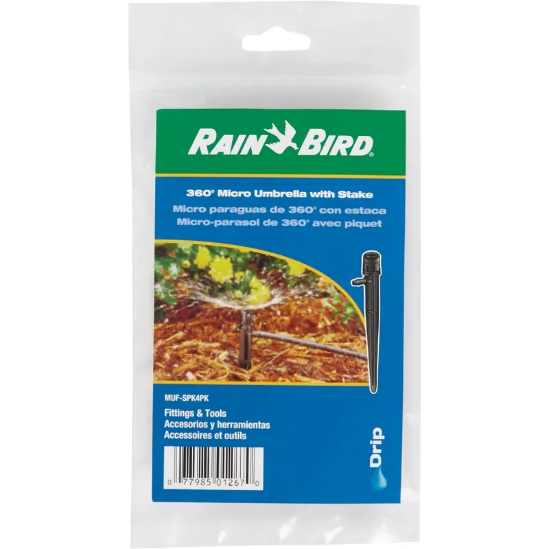 Full-circle Drip Irrigation Micro Bubbler 35 Gph 4 Pk