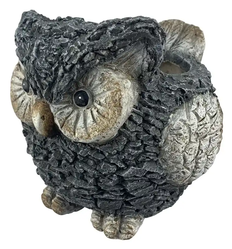 Owl Stone Small Planter By Red Carpet Studios - Model 21081