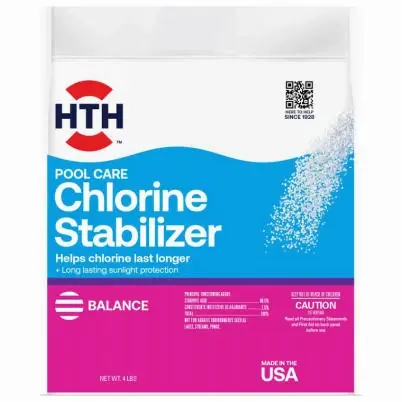 Pool Care Chlorine Stabilizer, 4 Lbs
