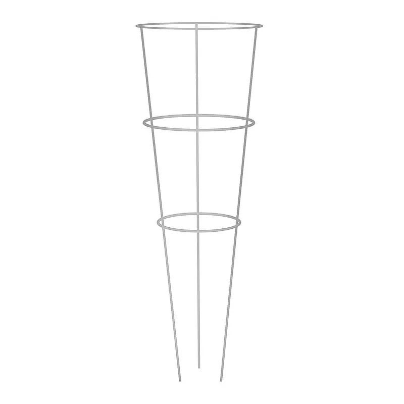 Glamos Wire 42 In. H X 14 In. W Gray Steel Plant Support